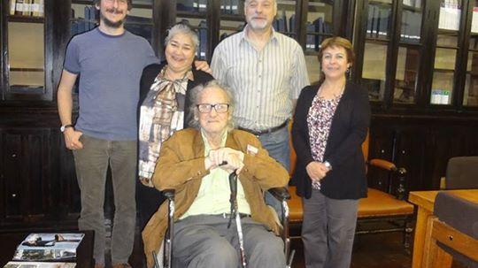 Su última visita al MNHN, 12 de noviembre de 2013