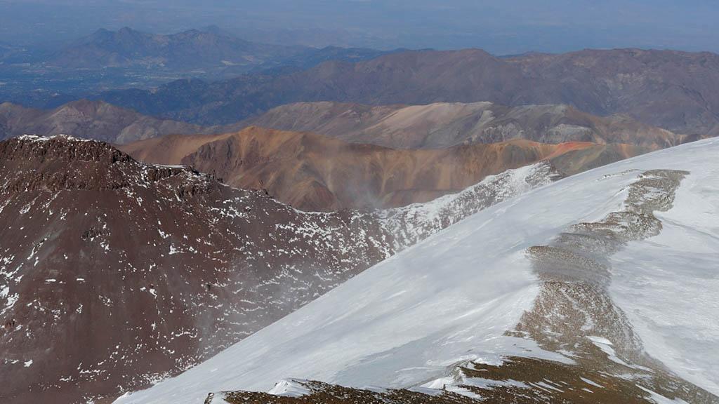 Imágenes del cerro El Plomo