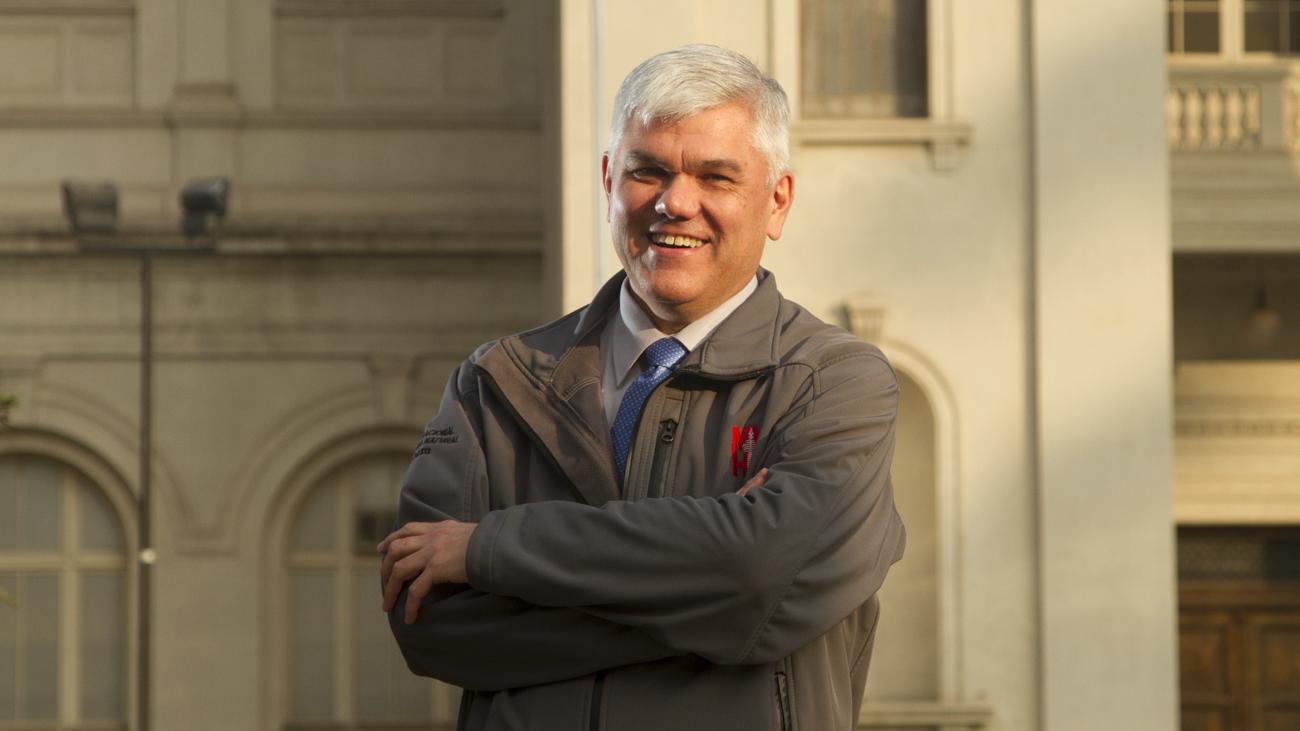 Claudio Gómez Papic, director del Museo Nacional de Historia Natural.