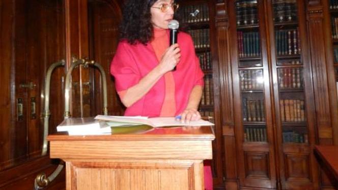 La investigadora Lucía Abello La investigadora Lucía Abello