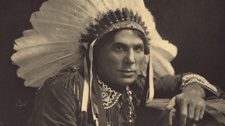 Emile Barrangon, el «Chief Caupolicán».