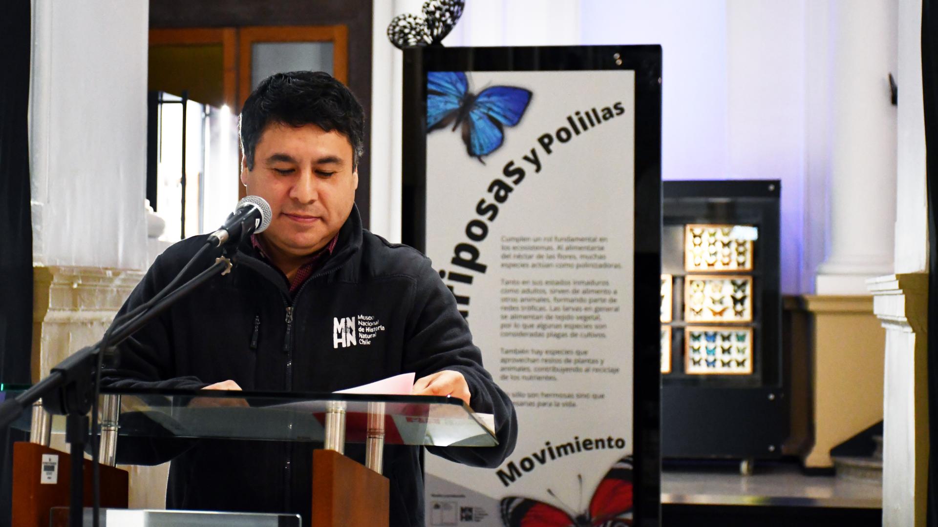 Dr. Francisco Urra, curador del Área de Entomología del MNHN.