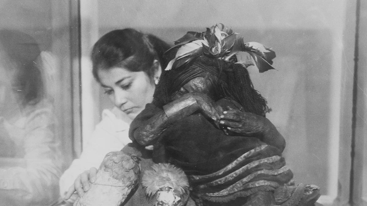 Nieves Acevedo con Niño del Plomo e Expocenter 1980