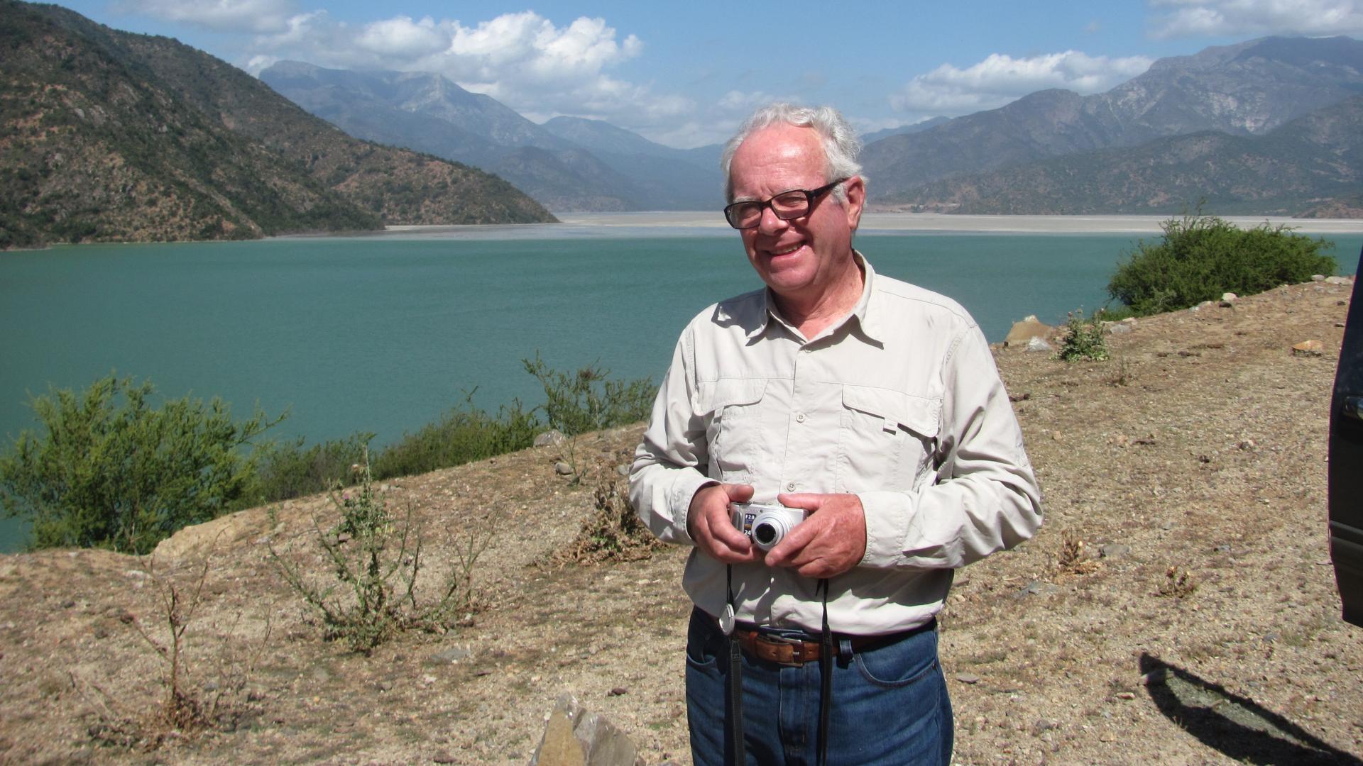 Jaime Solervicens, Tranque Carén, 26 de noviembre de 2013.