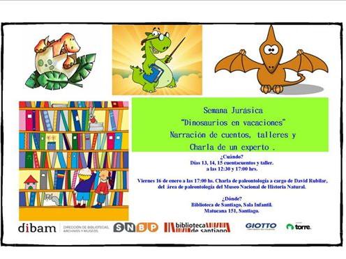 Charla en Semana Jurásica