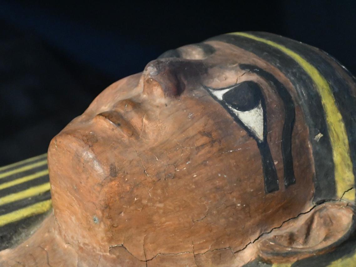 Imagen de la máscara funeraria