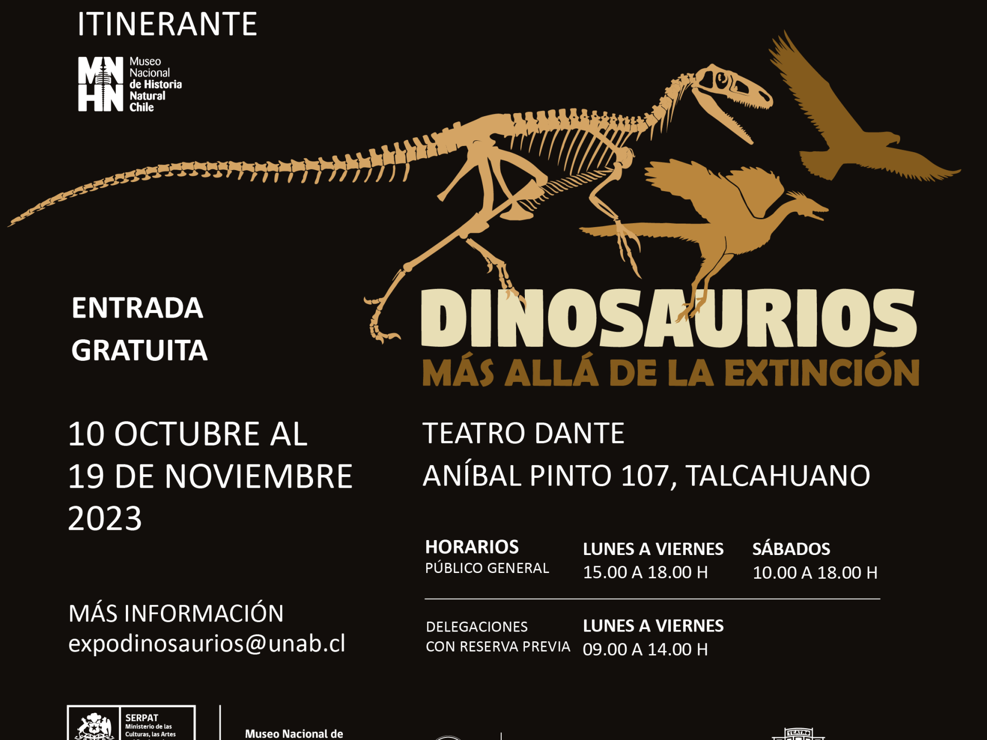 Dinosaurios en Talcahuano 