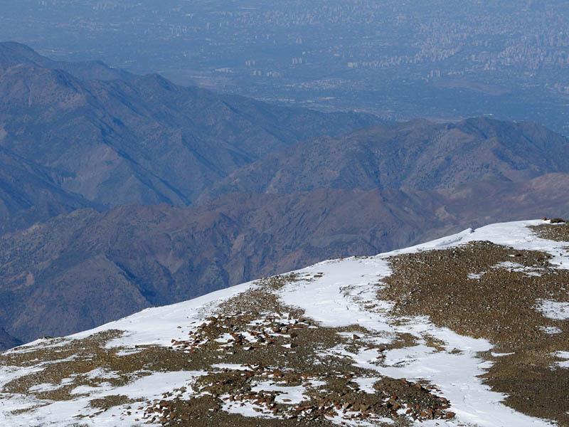 Vista de Santiago desde el Enterratorio