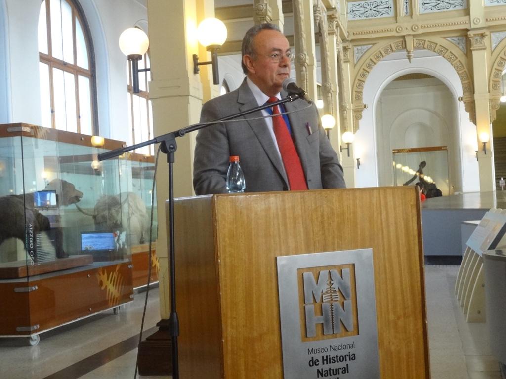 Raúl Rojas, Jefe del Área de Educación del MNHN