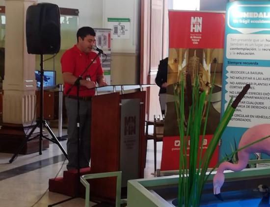 Francisco Urra, Curador del Área de Entomología del MNHN