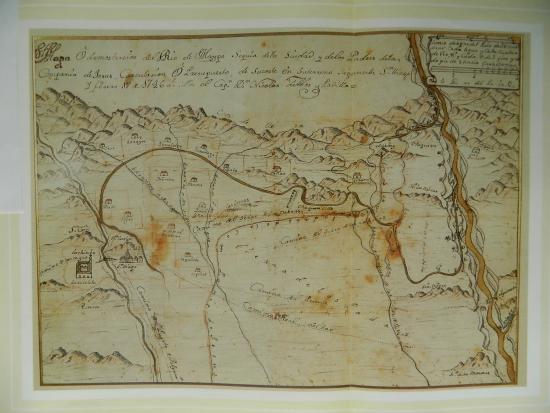 Mapa N. Abos y Padilla 1746 (Torres 1994 47)