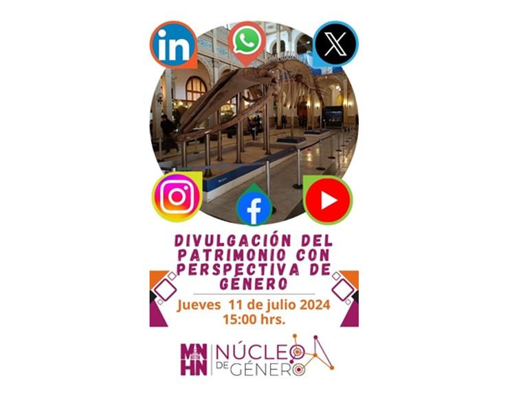 Invitación primera charla del Núcleo de Género MNHN Invitación primera charla del Núcleo de Género MNHN